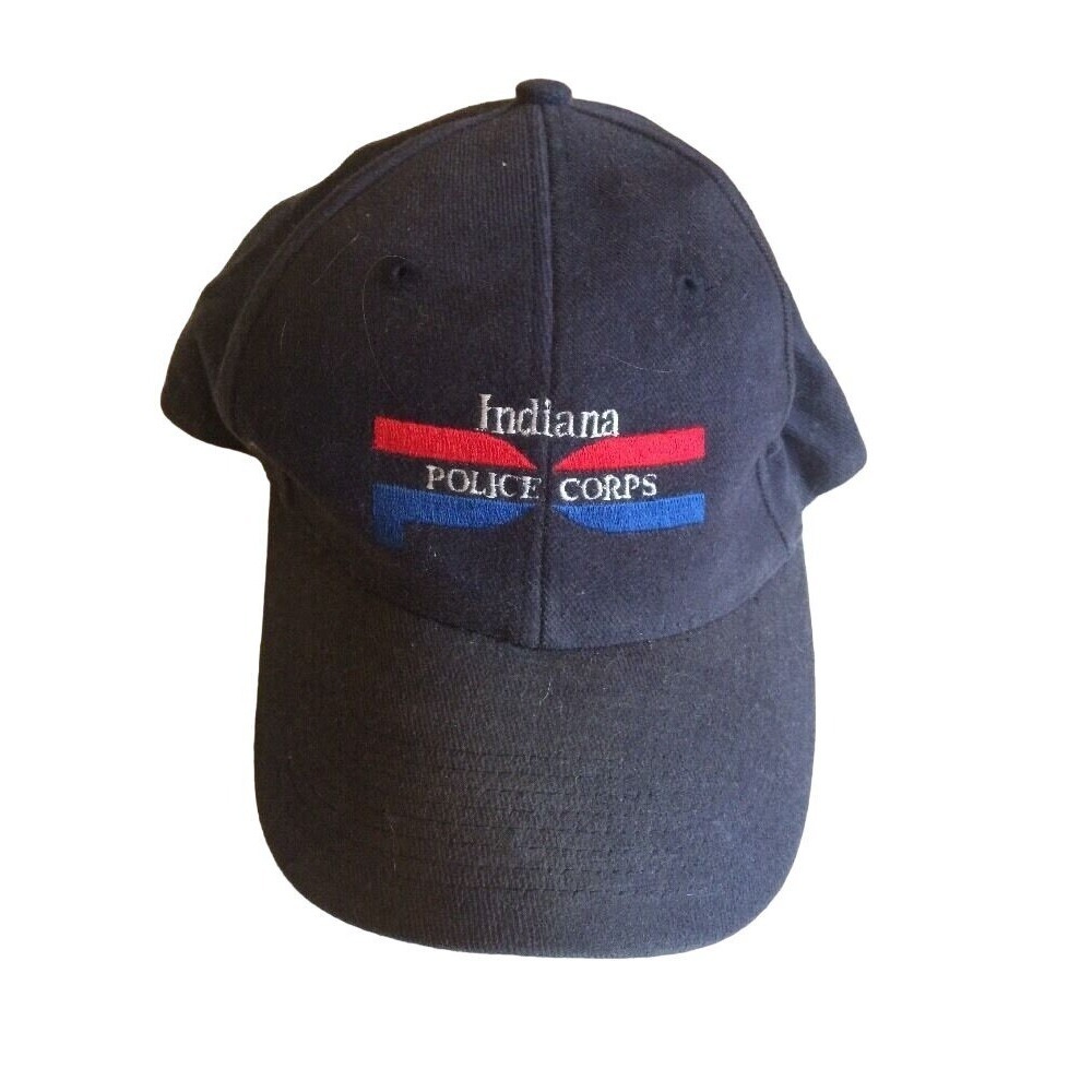 Indiana Police Corps Navy Blue Adjustable‎ Baseball Cap
